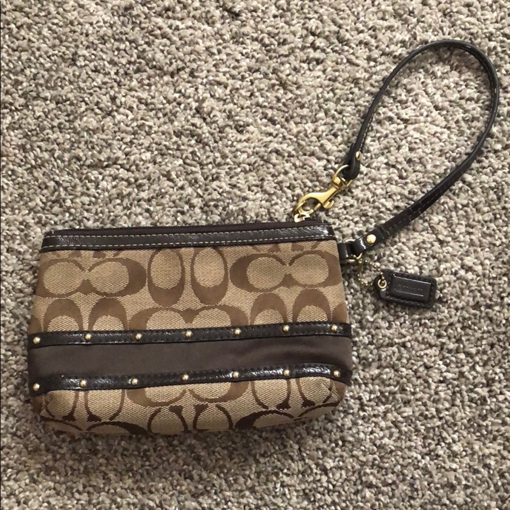 Coach wristlet